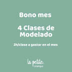 Bono modelado mes - 4 clases