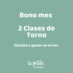 Bono torno mes - 2 clases